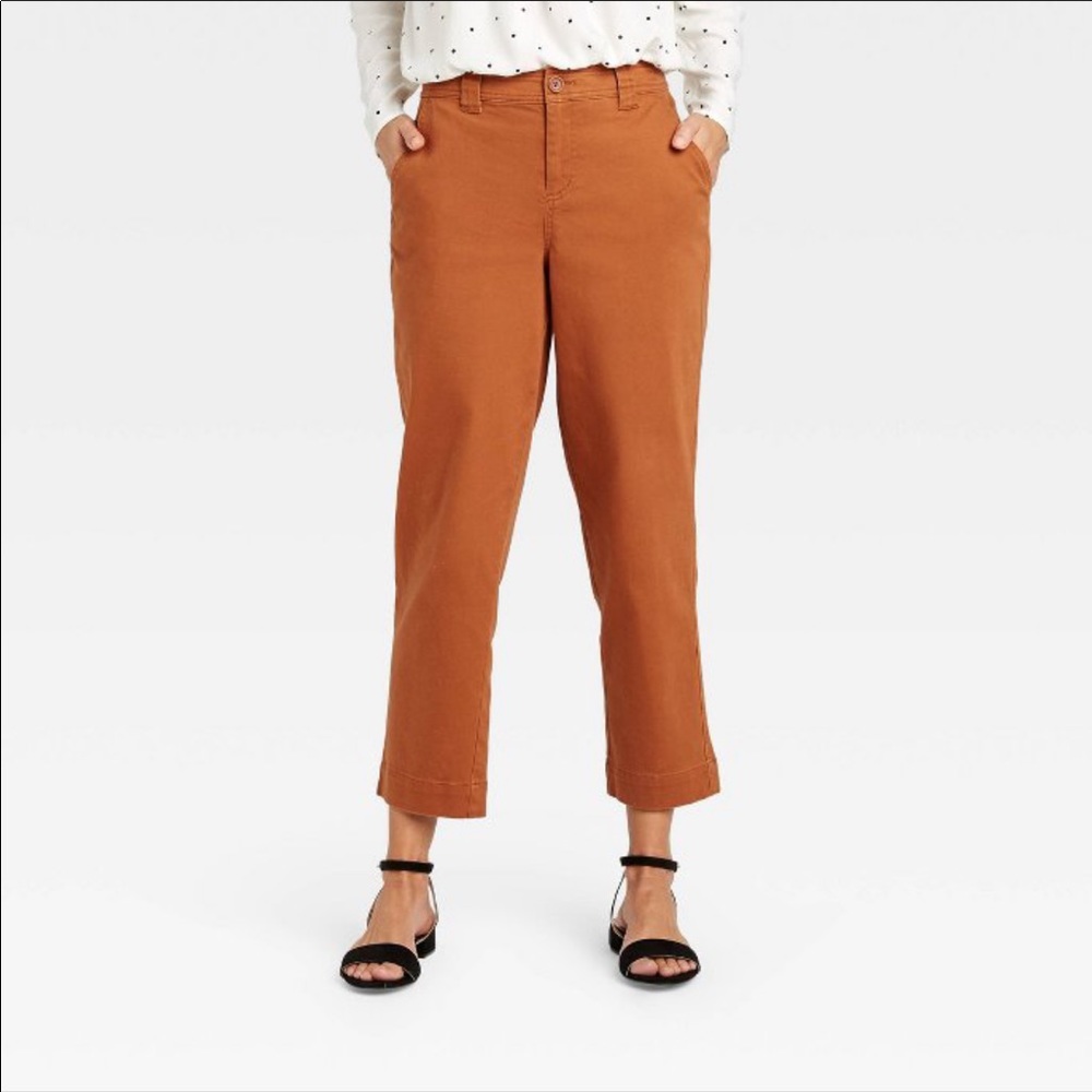 Rust Orange Pants